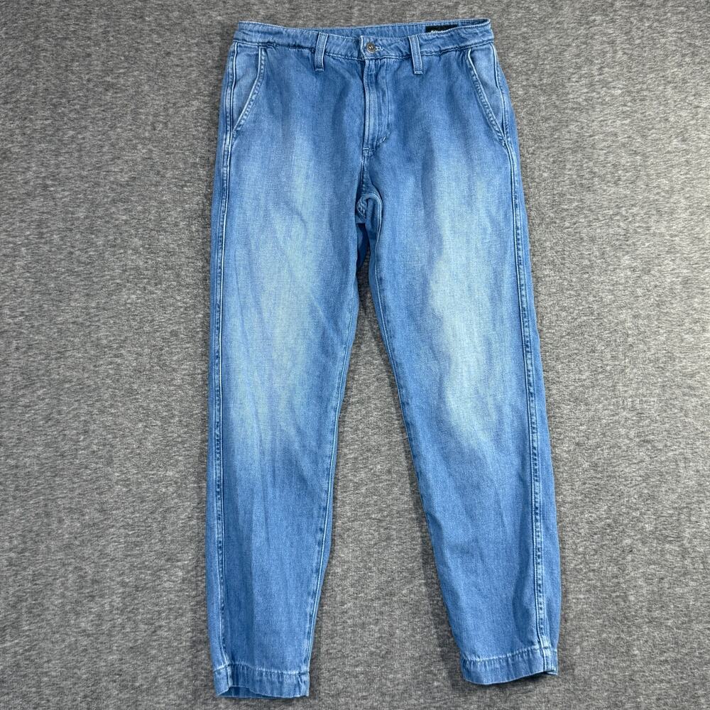 Bonobos Jeans Mens 30x30 Blue Tapered Relaxed Fit Chino Casual Cotton Preppy